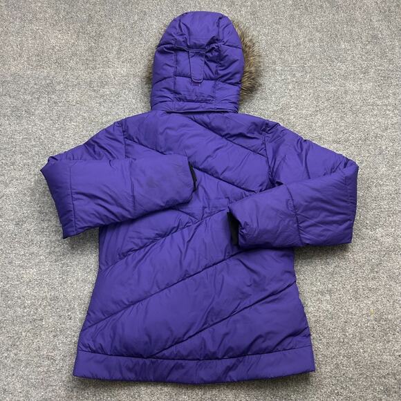 Columbia Women's Lay D Down II Jacket Purple Omni Heat Women XS Faux Fur Hood - Picture 3 of 10